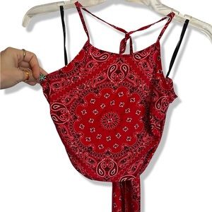 Handkerchief Crop Top